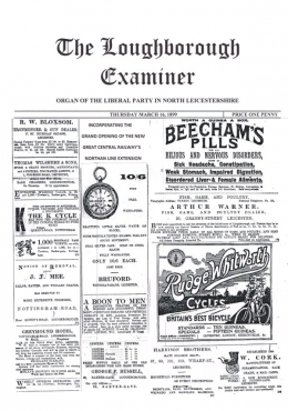 The Loughborough Examiner - Great Central Railway