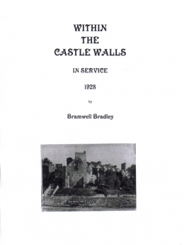 Within The Castle Walls: In Service, 1928 front cover