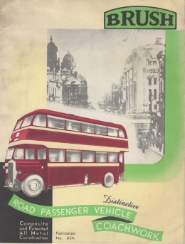 BRUSH - Distinctive Road Passenger Vehicle Coachwork front cover