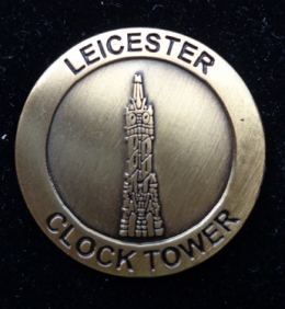 Clock Tower Leicester Badge