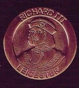 RICHARD III COPPER STAMPED BADGE